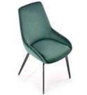Halmar K479 krzesło ciemny zielony, tkanina - velvet / metal Halmar K479 krzesło ciemny zielony, tkanina - velvet / metal