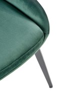 Halmar K479 krzesło ciemny zielony, tkanina - velvet / metal Halmar K479 krzesło ciemny zielony, tkanina - velvet / metal