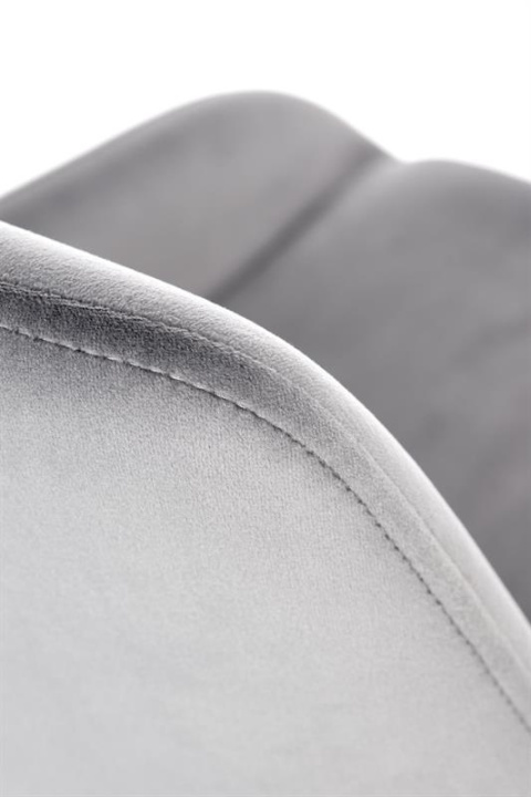 Halmar K479 krzesło do jadalni popiel materiał: tkanina - velvet / stal malowana Halmar K479 krzesło do jadalni popiel materiał: tkanina - velvet / stal malowana
