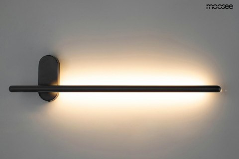 KINKIET LAMPA ŚCIENNA LED TOBIA CZARNA stal KLOSZ OBROTOWY 360 stopni do domu hotelu lokalu Moosee MOOSEE KINKIET LAMPA ŚCIENNA LED TOBIA CZARNA stal KLOSZ OBROTOWY 360 stopni do domu hotelu lokalu Moosee MOOSEE