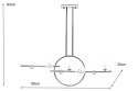LAMPA WISZĄCA ALURE LINE TWIN 90 metal CZARNA standartowe KLOSZE G9 połączone z obręczą LED szkło TRANSPARENTNE Moosee MOOSEE LAMPA WISZĄCA ALURE LINE TWIN 90 metal CZARNA standartowe KLOSZE G9 połączone z obręczą LED szkło TRANSPARENTNE Moosee MOOSEE