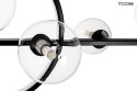LAMPA WISZĄCA ALURE LINE TWIN 90 metal CZARNA standartowe KLOSZE G9 połączone z obręczą LED szkło TRANSPARENTNE Moosee MOOSEE LAMPA WISZĄCA ALURE LINE TWIN 90 metal CZARNA standartowe KLOSZE G9 połączone z obręczą LED szkło TRANSPARENTNE Moosee MOOSEE