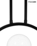 LAMPA WISZĄCA ALURE LINE TWIN 90 metal CZARNA standartowe KLOSZE G9 połączone z obręczą LED szkło TRANSPARENTNE Moosee MOOSEE LAMPA WISZĄCA ALURE LINE TWIN 90 metal CZARNA standartowe KLOSZE G9 połączone z obręczą LED szkło TRANSPARENTNE Moosee MOOSEE