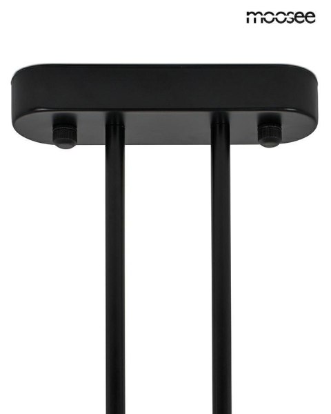 LAMPA WISZĄCA ALURE LINE TWIN 90 metal CZARNA standartowe KLOSZE G9 połączone z obręczą LED szkło TRANSPARENTNE Moosee MOOSEE LAMPA WISZĄCA ALURE LINE TWIN 90 metal CZARNA standartowe KLOSZE G9 połączone z obręczą LED szkło TRANSPARENTNE Moosee MOOSEE