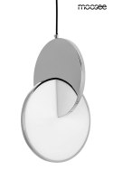 LAMPA WISZĄCA LED DISCO Moosee MOOSEE SREBRNA STAL POLEROWANA do wnętrz mieszkalnych lub restauracyjno hotelowych LAMPA WISZĄCA LED DISCO Moosee MOOSEE SREBRNA STAL POLEROWANA do wnętrz mieszkalnych lub restauracyjno hotelowych