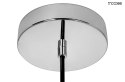 LAMPA WISZĄCA LED DISCO Moosee MOOSEE SREBRNA STAL POLEROWANA do wnętrz mieszkalnych lub restauracyjno hotelowych LAMPA WISZĄCA LED DISCO Moosee MOOSEE SREBRNA STAL POLEROWANA do wnętrz mieszkalnych lub restauracyjno hotelowych