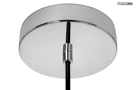 LAMPA WISZĄCA LED DISCO Moosee MOOSEE SREBRNA STAL POLEROWANA do wnętrz mieszkalnych lub restauracyjno hotelowych LAMPA WISZĄCA LED DISCO Moosee MOOSEE SREBRNA STAL POLEROWANA do wnętrz mieszkalnych lub restauracyjno hotelowych