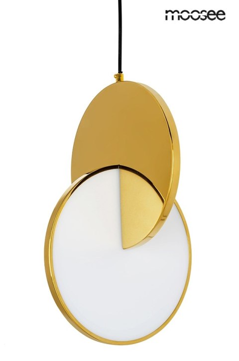 Moosee MOOSEE lampa wisząca LED DISCO złota stal polerowana do wnętrz mieszkalnych lub restauracyjno hotelowych Moosee MOOSEE lampa wisząca LED DISCO złota stal polerowana do wnętrz mieszkalnych lub restauracyjno hotelowych