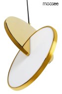 Moosee MOOSEE lampa wisząca LED DISCO złota stal polerowana do wnętrz mieszkalnych lub restauracyjno hotelowych Moosee MOOSEE lampa wisząca LED DISCO złota stal polerowana do wnętrz mieszkalnych lub restauracyjno hotelowych