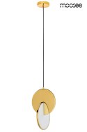 Moosee MOOSEE lampa wisząca LED DISCO złota stal polerowana do wnętrz mieszkalnych lub restauracyjno hotelowych Moosee MOOSEE lampa wisząca LED DISCO złota stal polerowana do wnętrz mieszkalnych lub restauracyjno hotelowych