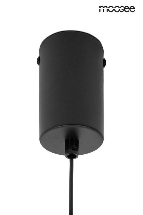 LAMPA WISZĄCA ROCIO Moosee MOOSEE CZARNA metalowa okrągłe klosze szklane BIAŁE 14xG9 LAMPA WISZĄCA ROCIO Moosee MOOSEE CZARNA metalowa okrągłe klosze szklane BIAŁE 14xG9