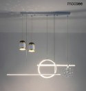 Moosee MOOSEE lampa wisząca LED STARS biała metalowa niezależne od siebie żródła światła zapewnią dekoracyjne delikatne światło Moosee MOOSEE lampa wisząca LED STARS biała metalowa niezależne od siebie żródła światła zapewnią dekoracyjne delikatne światło