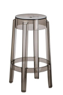 HOKER STOŁEK BAROWY niski Duch D2.DESIGN SZARY TRANSPARENTNY 66cm TWORZYWO lekki i wygodny HOKER STOŁEK BAROWY niski Duch D2.DESIGN SZARY TRANSPARENTNY 66cm TWORZYWO lekki i wygodny