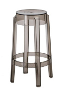 HOKER STOŁEK BAROWY niski Duch D2.DESIGN SZARY TRANSPARENTNY 66cm TWORZYWO lekki i wygodny HOKER STOŁEK BAROWY niski Duch D2.DESIGN SZARY TRANSPARENTNY 66cm TWORZYWO lekki i wygodny