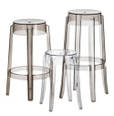 HOKER STOŁEK BAROWY niski Duch D2.DESIGN SZARY TRANSPARENTNY 66cm TWORZYWO lekki i wygodny HOKER STOŁEK BAROWY niski Duch D2.DESIGN SZARY TRANSPARENTNY 66cm TWORZYWO lekki i wygodny