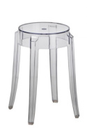STOŁEK TABORET Duch D2.DESIGN TRANSPARENTNY 46cm TWORZYWO stabilny i wygodny STOŁEK TABORET Duch D2.DESIGN TRANSPARENTNY 46cm TWORZYWO stabilny i wygodny