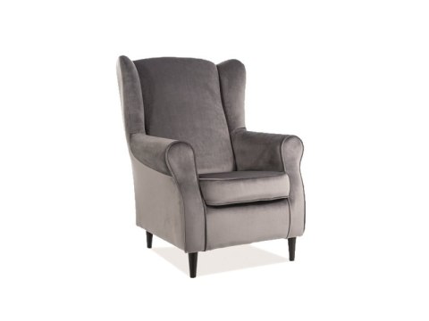FOTEL BARON VELVET CYNAMON BLUVEL 4215 / WENGE FOTEL BARON VELVET CYNAMON BLUVEL 4215 / WENGE