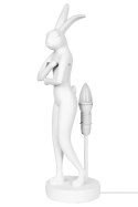 Kare Design KARE lampa stołowa RABBIT 68 cm biała / róźowa Kare Design KARE lampa stołowa RABBIT 68 cm biała / róźowa
