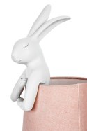 Kare Design KARE lampa stołowa RABBIT 68 cm biała / róźowa