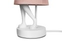 Kare Design KARE lampa stołowa RABBIT 68 cm biała / róźowa Kare Design KARE lampa stołowa RABBIT 68 cm biała / róźowa