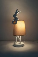 Kare Design KARE lampa stołowa RABBIT 68 cm biała / róźowa Kare Design KARE lampa stołowa RABBIT 68 cm biała / róźowa