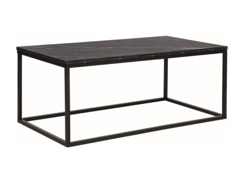 SIGNAL ŁAWA ROSSI A PROSTOKĄTNA PŁYTA LAMINOWANA CZARNY EFEKT MARMURU/ STELAŻ METAL CZARNY MAT 110X60 SIGNAL ŁAWA ROSSI A PROSTOKĄTNA PŁYTA LAMINOWANA CZARNY EFEKT MARMURU/ STELAŻ METAL CZARNY MAT 110X60