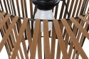 King Home Lampa wisząca CAPELLO FI 100 coffee tworzywo E27 w kształcie kapelusza damskiego King Home Lampa wisząca CAPELLO FI 100 coffee tworzywo E27 w kształcie kapelusza damskiego