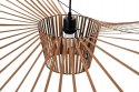 King Home Lampa wisząca CAPELLO FI 100 coffee tworzywo E27 w kształcie kapelusza damskiego King Home Lampa wisząca CAPELLO FI 100 coffee tworzywo E27 w kształcie kapelusza damskiego