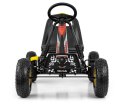 Milly Mally Gokart na pedały Pojazd Jeździk Thor Black Czarny metal regulowana odległość fotela od kierownicy hamulec 3-8 lat Milly Mally Gokart na pedały Pojazd Jeździk Thor Black Czarny metal regulowana odległość fotela od kierownicy hamulec 3-8 lat