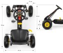 Milly Mally Gokart na pedały Pojazd Jeździk Thor Black Czarny metal regulowana odległość fotela od kierownicy hamulec 3-8 lat Milly Mally Gokart na pedały Pojazd Jeździk Thor Black Czarny metal regulowana odległość fotela od kierownicy hamulec 3-8 lat