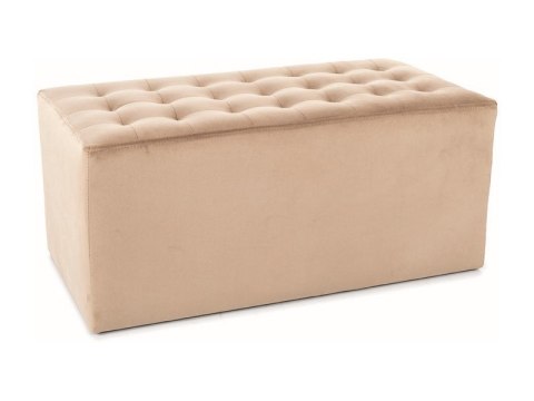 PUF LORI 2 VELVET BEŻ BLUVEL 28 PUF LORI 2 VELVET BEŻ BLUVEL 28
