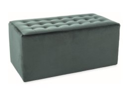 PUF LORI 2 VELVET ZIELONY BLUVEL 78