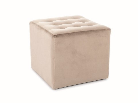 PUF LORI VELVET C. BEŻ BLUVEL 40 PUF LORI VELVET C. BEŻ BLUVEL 40