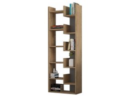 REGAŁ DĄB WOTAN / ANTRACYT PŁYTA LAMINOWANA 170X60 NEO SIGNAL DLA DZIECKA NASTOLATKA DO POKOJU DO SALONU
