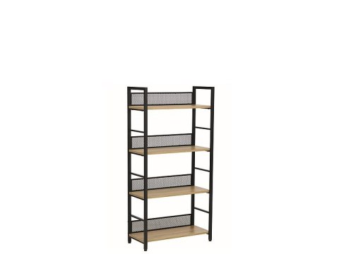SIGNAL REGAŁ RAW R4 PÓŁKI NA KSIĄŻKI PŁYTA LAMINOWANA DĄB/ STELAŻ METAL CZARNY MAT NA ZABAWKI BIBELOTY SIGNAL REGAŁ RAW R4 PÓŁKI NA KSIĄŻKI PŁYTA LAMINOWANA DĄB/ STELAŻ METAL CZARNY MAT NA ZABAWKI BIBELOTY