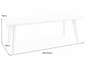 SIGNAL STÓŁ FRESNO PROSTOKĄTNY ROZKŁADANY BLAT MDF +OKLEINA DĄB ARTISAN /CZARNY MAT STELAŻ METALOWY 150(210)X90 SIGNAL STÓŁ FRESNO PROSTOKĄTNY ROZKŁADANY BLAT MDF +OKLEINA DĄB ARTISAN /CZARNY MAT STELAŻ METALOWY 150(210)X90
