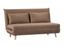 SOFA KANAPA ROZKŁADANA SPIKE II TAPICERKA VELVET BEŻ TAP.196/ DREWNO BUK POWIERZCHNIA SPANIA 148x193 SIGNAL SOFA KANAPA ROZKŁADANA SPIKE II TAPICERKA VELVET BEŻ TAP.196/ DREWNO BUK POWIERZCHNIA SPANIA 148x193 SIGNAL