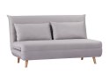 SIGNAL SOFA KANAPA SPIKE II ROZKŁADANA TAPICERKA VELVET JASNY SZARY TAP.197/ DREWNO BUK POWIERZCHNIA SPANIA 148x193 SIGNAL SOFA KANAPA SPIKE II ROZKŁADANA TAPICERKA VELVET JASNY SZARY TAP.197/ DREWNO BUK POWIERZCHNIA SPANIA 148x193