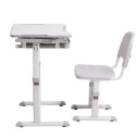 Fun Desk zestaw Sorpresa Grey biurko+krzesło regulowane Biały/Szary Dziecko Fun Desk zestaw Sorpresa Grey biurko+krzesło regulowane Biały/Szary Dziecko