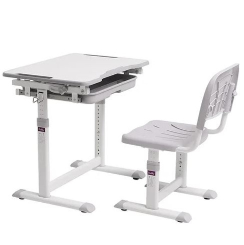 Fun Desk zestaw Sorpresa Grey biurko+krzesło regulowane Biały/Szary Dziecko Fun Desk zestaw Sorpresa Grey biurko+krzesło regulowane Biały/Szary Dziecko