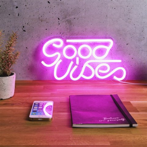 Intesi Lampa Good Vibes Neon LED Intesi Lampa Good Vibes Neon LED