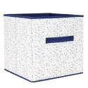 Intesi Pudełko do regału Terrazzo / niebieskie Intesi Pudełko do regału Terrazzo / niebieskie
