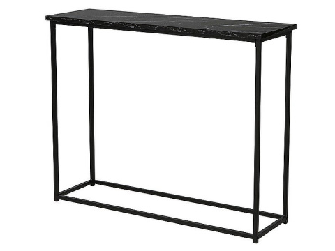 SIGNAL KONSOLKA ROSSI C PŁYTA LAMINOWANA CZARNY EFEKT MARMURU/CZARNY MAT METAL DO DOMU LOBBY RECEPCJI SIGNAL KONSOLKA ROSSI C PŁYTA LAMINOWANA CZARNY EFEKT MARMURU/CZARNY MAT METAL DO DOMU LOBBY RECEPCJI