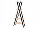 SIGNAL REGAŁ PÓŁKI TIPI II DĄB WOTAN+CZARNY 180x85 PŁYTA LAMINOWANA NA KSIĄŻKI ZABAWKI DROBIAZGI SIGNAL REGAŁ PÓŁKI TIPI II DĄB WOTAN+CZARNY 180x85 PŁYTA LAMINOWANA NA KSIĄŻKI ZABAWKI DROBIAZGI