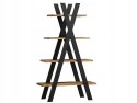 SIGNAL REGAŁ PÓŁKI TIPI II DĄB WOTAN+CZARNY 180x85 PŁYTA LAMINOWANA NA KSIĄŻKI ZABAWKI DROBIAZGI SIGNAL REGAŁ PÓŁKI TIPI II DĄB WOTAN+CZARNY 180x85 PŁYTA LAMINOWANA NA KSIĄŻKI ZABAWKI DROBIAZGI