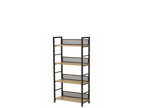 SIGNAL REGAŁ RAW R4 PÓŁKI NA KSIĄŻKI PŁYTA LAMINOWANA DĄB/ STELAŻ METAL CZARNY MAT NA ZABAWKI BIBELOTY SIGNAL REGAŁ RAW R4 PÓŁKI NA KSIĄŻKI PŁYTA LAMINOWANA DĄB/ STELAŻ METAL CZARNY MAT NA ZABAWKI BIBELOTY