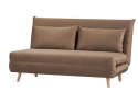 SOFA KANAPA ROZKŁADANA SPIKE II TAPICERKA VELVET BEŻ TAP.196/ DREWNO BUK POWIERZCHNIA SPANIA 148x193 SIGNAL SOFA KANAPA ROZKŁADANA SPIKE II TAPICERKA VELVET BEŻ TAP.196/ DREWNO BUK POWIERZCHNIA SPANIA 148x193 SIGNAL