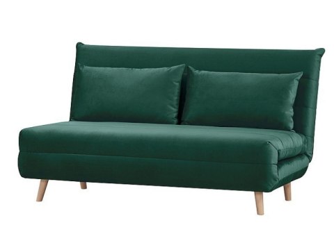 SIGNAL SOFA KANAPA SPIKE II ROZKŁADANA TAPICEROWANA VELVET ZIELONY TAP.189/ DREWNO BUK POWIERZCHNIA SPANIA 148x193 SIGNAL SOFA KANAPA SPIKE II ROZKŁADANA TAPICEROWANA VELVET ZIELONY TAP.189/ DREWNO BUK POWIERZCHNIA SPANIA 148x193