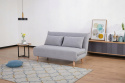 SIGNAL SOFA KANAPA SPIKE II ROZKŁADANA TAPICERKA VELVET JASNY SZARY TAP.197/ DREWNO BUK POWIERZCHNIA SPANIA 148x193 SIGNAL SOFA KANAPA SPIKE II ROZKŁADANA TAPICERKA VELVET JASNY SZARY TAP.197/ DREWNO BUK POWIERZCHNIA SPANIA 148x193