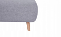 SIGNAL SOFA KANAPA SPIKE II ROZKŁADANA TAPICERKA VELVET JASNY SZARY TAP.197/ DREWNO BUK POWIERZCHNIA SPANIA 148x193 SIGNAL SOFA KANAPA SPIKE II ROZKŁADANA TAPICERKA VELVET JASNY SZARY TAP.197/ DREWNO BUK POWIERZCHNIA SPANIA 148x193